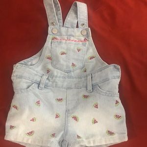 Childrens Place Shorts Overalls 6-9mos